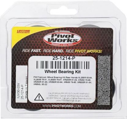 PIVOT WORKS WHEEL BEARING KIT PREMIUM BEARINGS