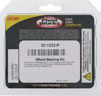 PIVOT WORKS WHEEL BEARING KIT PREMIUM BEARINGS