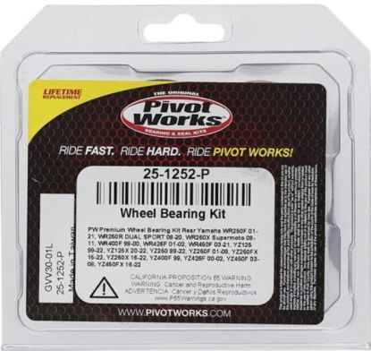 PIVOT WORKS WHEEL BEARING KIT PREMIUM BEARINGS