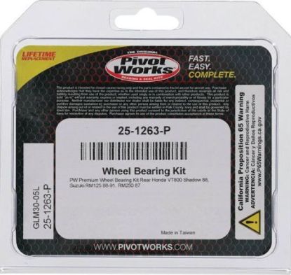 PIVOT WORKS WHEEL BEARING KIT PREMIUM BEARINGS