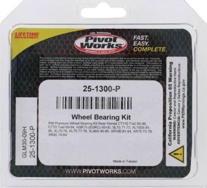 PIVOT WORKS WHEEL BEARING KIT PREMIUM BEARINGS
