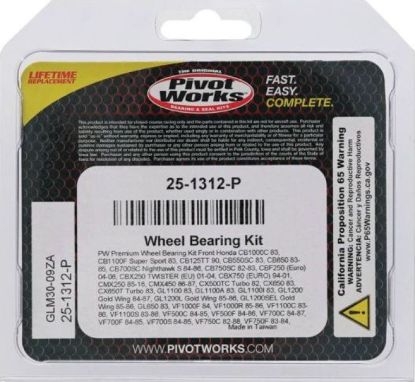 PIVOT WORKS WHEEL BEARING KIT PREMIUM BEARINGS