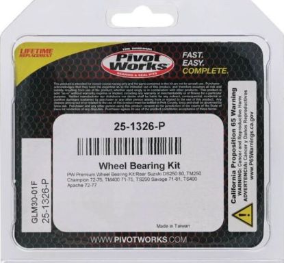 PIVOT WORKS WHEEL BEARING KIT PREMIUM BEARINGS