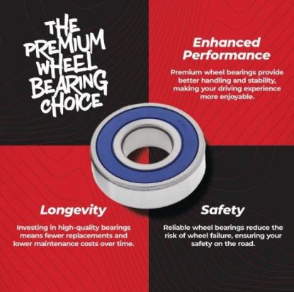 PIVOT WORKS WHEEL BEARING KIT PREMIUM BEARINGS