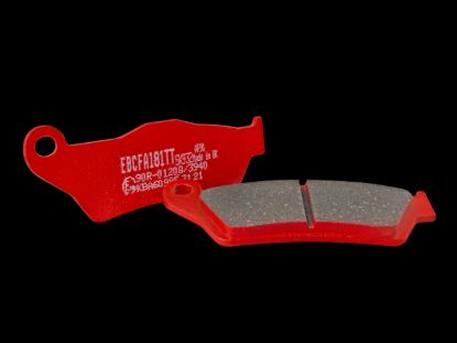 EBC CARBON GRAPHITE BRAKE PADS (FA612X)