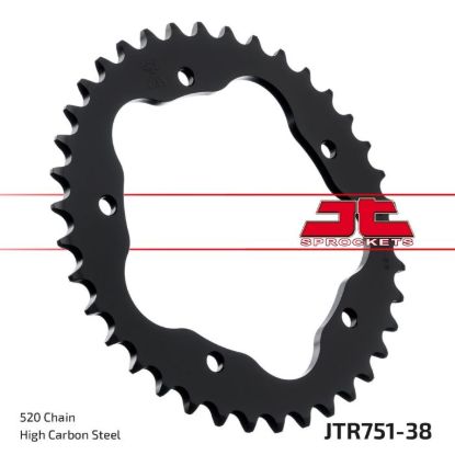 JT STEEL REAR SPROCKET DUCATI 338 TOOTH