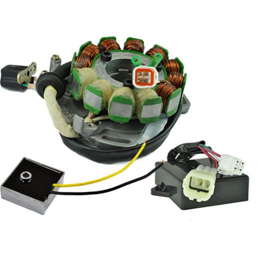 RMSTATOR KIT STATOR 200 W + AC REGULATOR RECTIFIER + HP CDI