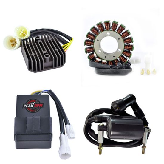 RMSTATOR KIT STATOR + REG REC + CDI BOX + EXT IGN COIL