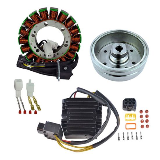 RMSTATOR KIT STATOR + MAGNETO FLYWHEEL + MOSFET REG REC