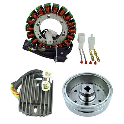 RMSTATOR KIT FLYWHEEL + STATOR + VOLTAGE REG REC