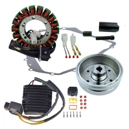 RMSTATOR FLYWHEEL + PULLER + STATOR + MOSFET REGULATOR + GASK