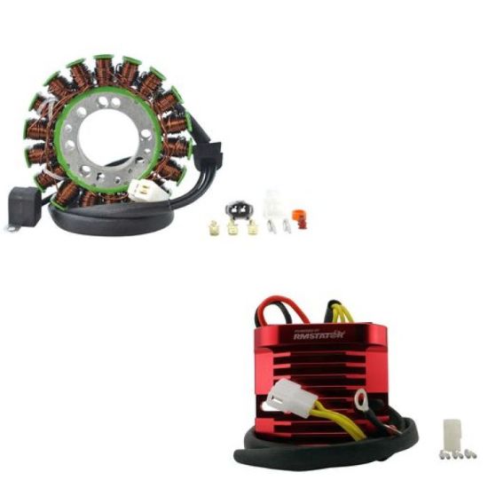 STATOR + ALUMINUM MACHINED MOSFET REGULATOR