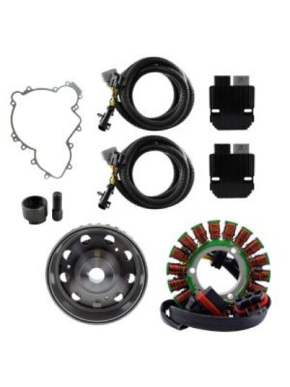 RMSTATOR REVOLT VOLT REG + SPLYT STATOR + FLYWHEEL + GASKET