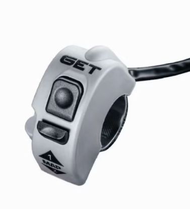 GET HANDLEBAR MAP SWITCH FOR GET CDI, RX1, ECULMB (GREY COLOR)