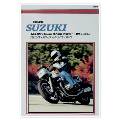 CLYMER MANUAL SUZ GS1100 FOURS 80-81