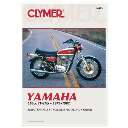 CLYMER MANUAL YAMAHA 650CC TWINS