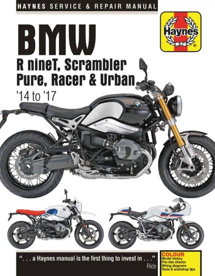 BMW RNINT, SCRAMBLER, PURE, RACER & URBAN '14-'17 HAYNES MAN.