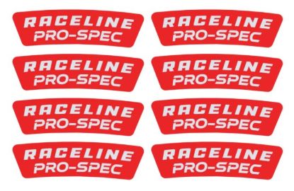 A14-ALPHA 15"BDLK RING DECAL(47.8MM)RED 8PACK