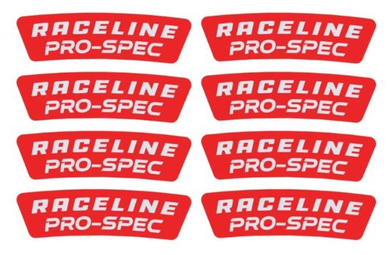 A14-ALPHA 15"BDLK RING DECAL(47.8MM)RED 8PACK
