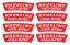 A14-ALPHA 15"BDLK RING DECAL(47.8MM)RED 8PACK