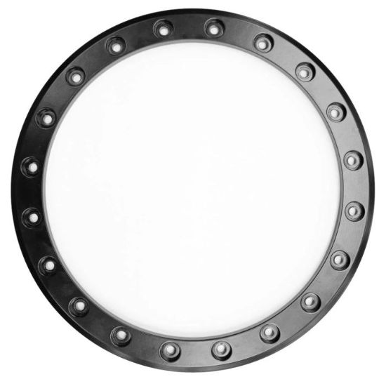 15" BLACK BL RING 20 HOLE 12MM