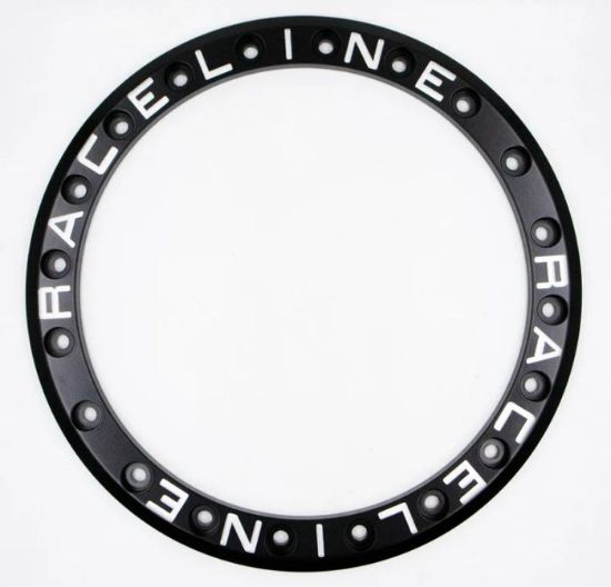 15" BLACK BL RING 20 HOLE W/RACELINE LOGO 16MM
