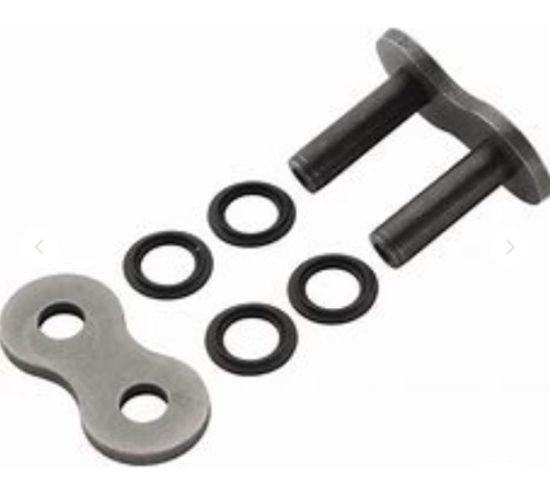 D.I.D CONN LINK 520VX3 S&S ZJ PRESS FIT RIVET TYPE SILVER