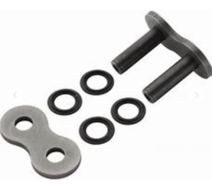 D.I.D CONN LINK 525VX3 S&S ZJ PRESS FIT RIVET TYPE SILVER