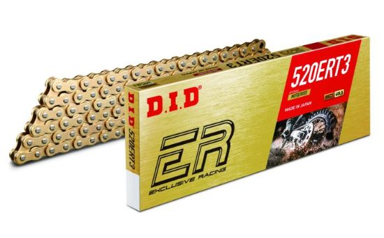 D.I.D NON-SEALED CHAIN 520ERT3 GOLD 118RB
