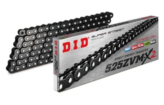 D.I.D X-RING CHAIN 525ZVM-X2 SILVER 120ZB