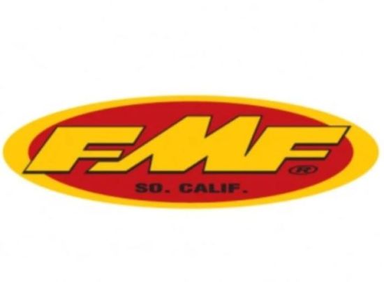 FMF AUTHORIZED DEALER STKR (YEL/RED) (INDIVIDUAL)