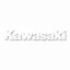 FX 2015 3' DIE-CUT STICKERS KAWASAKI (WHITE)