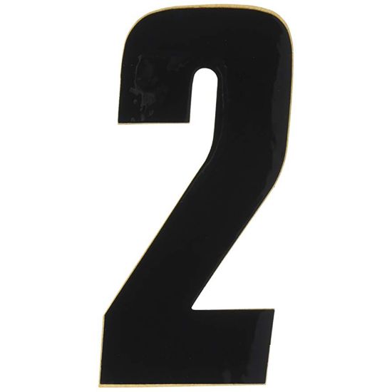 FX 2015 NUMBERS STANDARD 8" BLACK 2