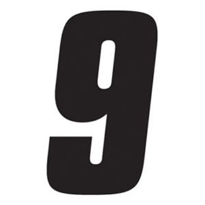 FX 2015 NUMBERS STANDARD 8" BLACK 9