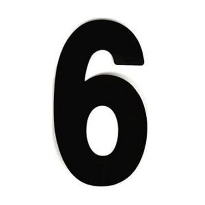 FX 2015 NUMBERS STANDARD 8" BLACK 6