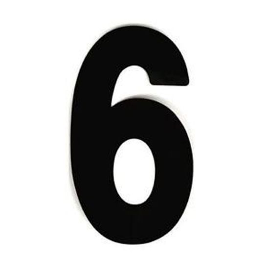 FX 2015 NUMBERS STANDARD 8" BLACK 6