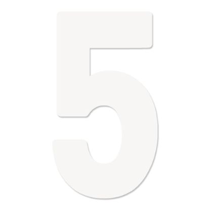 FX 2015 NUMBERS PRO 4" WHITE 5