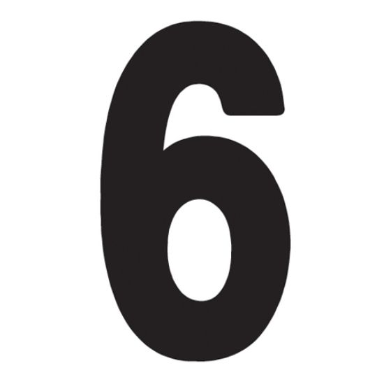 FX 2015 NUMBERS PRO 4" BLACK 6