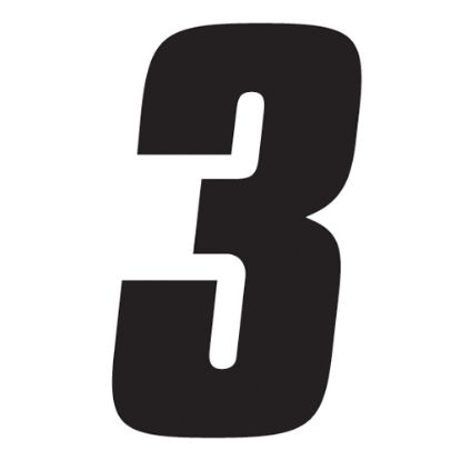 FX 2015 NUMBERS FACTORY 4" BLACK 3