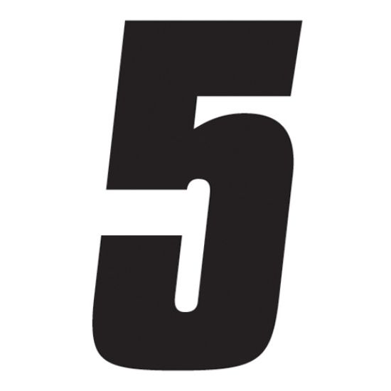 FX 2015 NUMBERS FACTORY 4" BLACK 5