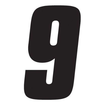 FX 2015 NUMBERS FACTORY 6" BLACK 9