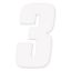 FX 2015 NUMBERS FACTORY 6" WHITE 3
