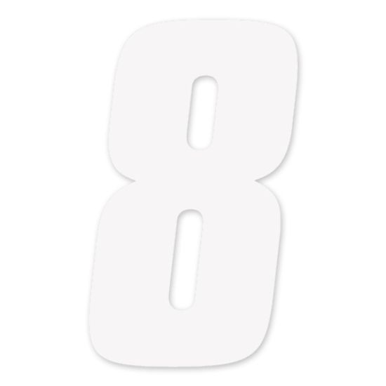 FX 2015 NUMBERS FACTORY 6" WHITE 8