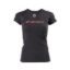FACTORY EFFEX HONDA HORIZONTAL WOMENS T- SHIRT / BLACK (XL)