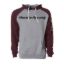 FACTORY EFFEX HONDA RACING PULLOVER / GRAY-BURGANDY L