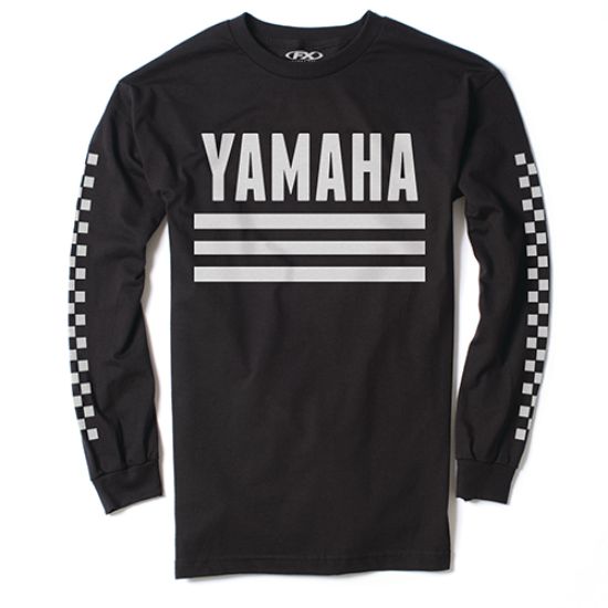 FACTORY EFFEX YAMAHA RACER LONG SLEEVE T-SHIRT / BLACK M