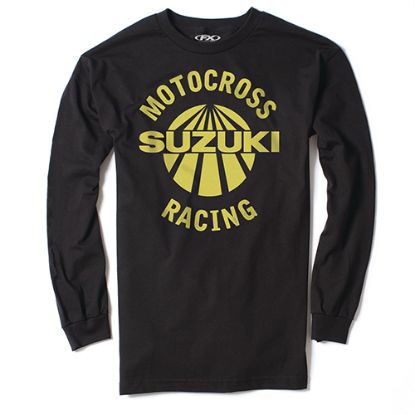 FACTORY EFFEX SUZUKI VET LONG SLEEVE T-SHIRT / BLACK XL