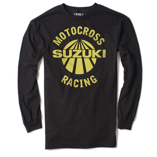 FACTORY EFFEX SUZUKI VET LONG SLEEVE T-SHIRT / BLACK XL