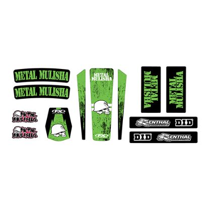 STANDARD TRIM KITS (20" X 24") METAL MULISHA UNIVERSAL KAW