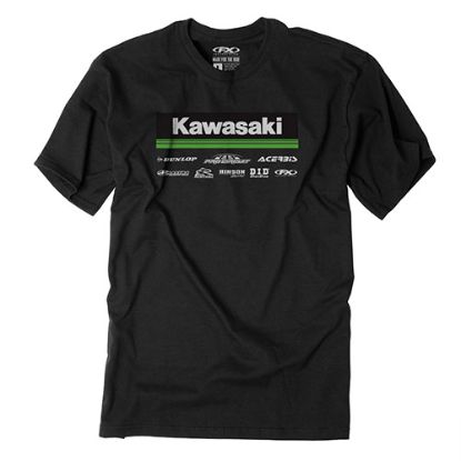 FACTORY EFFEX 2021 KAWASAKI RACEWEAR T-SHIRT / BLACK M